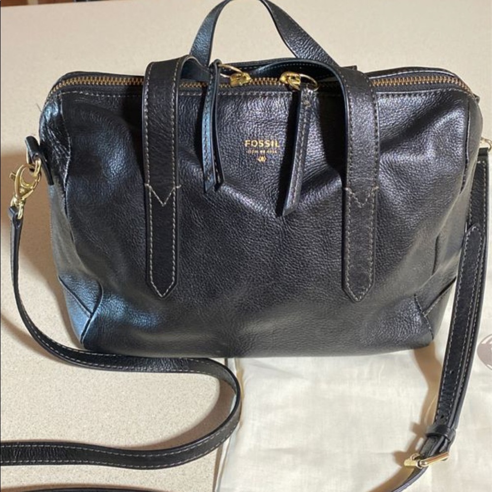 Fossil crossbody satchel bag